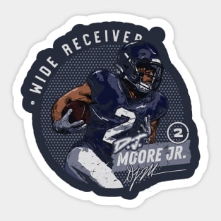 D.J. Moore Chicago Dots Sticker